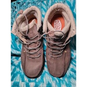 Hey Dude Bradley Boot Leather Brown Size 13